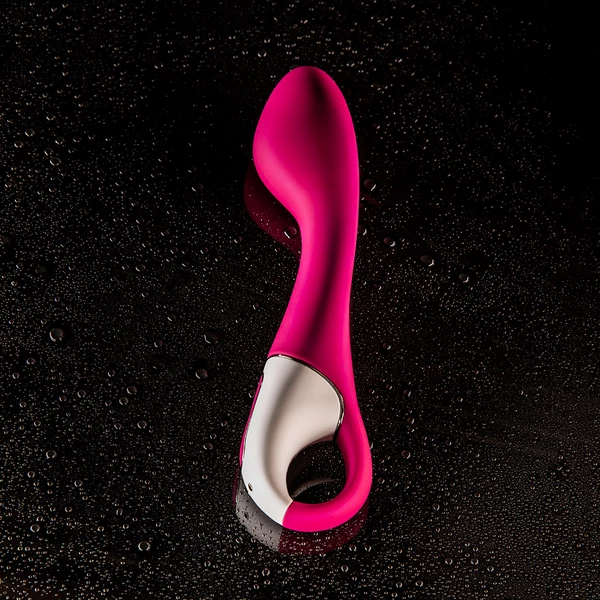 Satisfyer Vibrator Hot Spot  - Vibrátor bodu G s vyhříváním a ovládáním pomocí aplikace