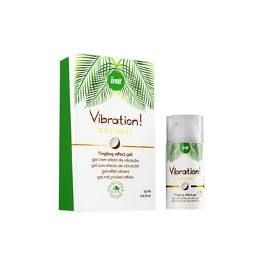 Intt Vibration Coconut Oil Vegan 15Ml - Stymulujący olejek do masażu - wegański