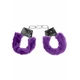 Ouch! Beginner&quot;S Handcuffs Furry Purple  - Pouta s kožešinou Fialová