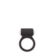 Lit Up Silicone Stimu Ring 3 Black  - černý erekční kroužek s vibracemi