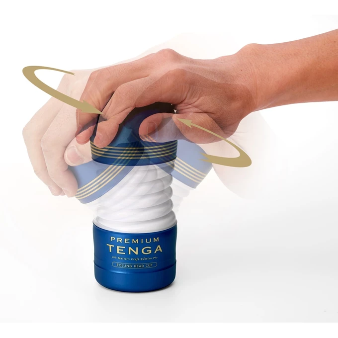 TENGA Rolling Head Cup - Masturbator klasyczny z elastyczną główką
