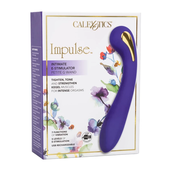 CalExotics Estim Petite G Wand - Wibrator do punktu G z elekstrostymulacją