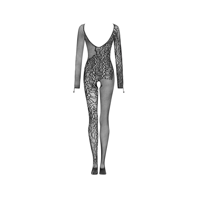 Obsessive g326 - bodystocking, Czarny