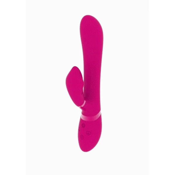Vive Chou Pink - Wibrator króliczek z różnymi końcówkami