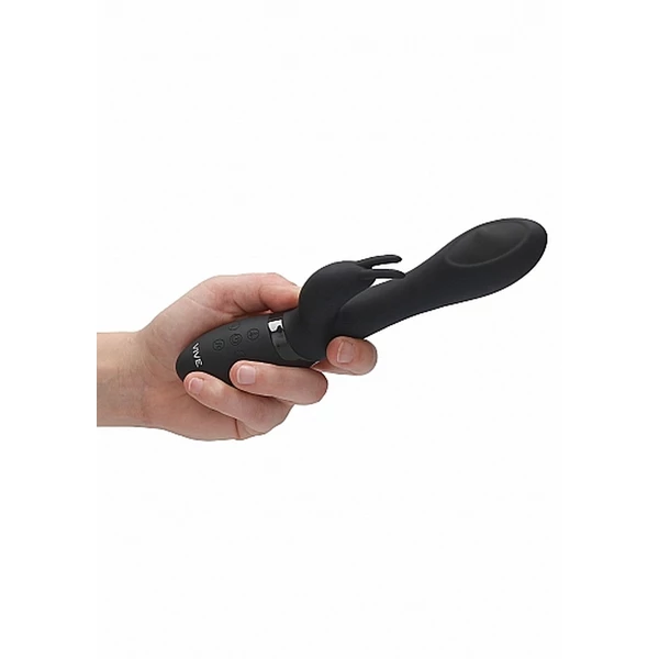 Vive Wibrator Mira Spinning G Spot Rabbit Black - Wibrator króliczek