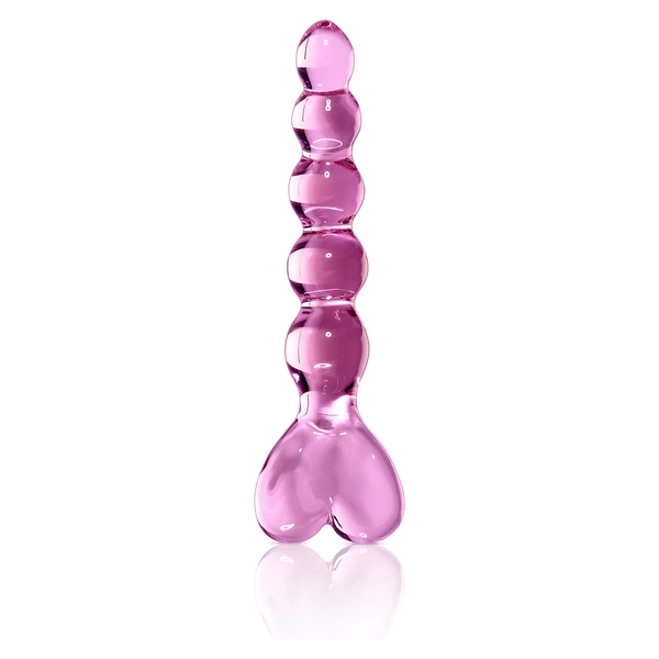 Icicles no 43 pink - Szklane dildo