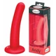 Malesation andy dildo red - Klasické dildo s přísavkou, červené