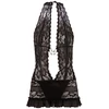 Cotelli lace dress black 02 - Sukienka, Czarny