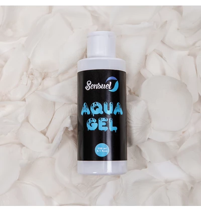 Sensuel Aqua Gel Black 150ml  - Lubrikant na vodní bázi
