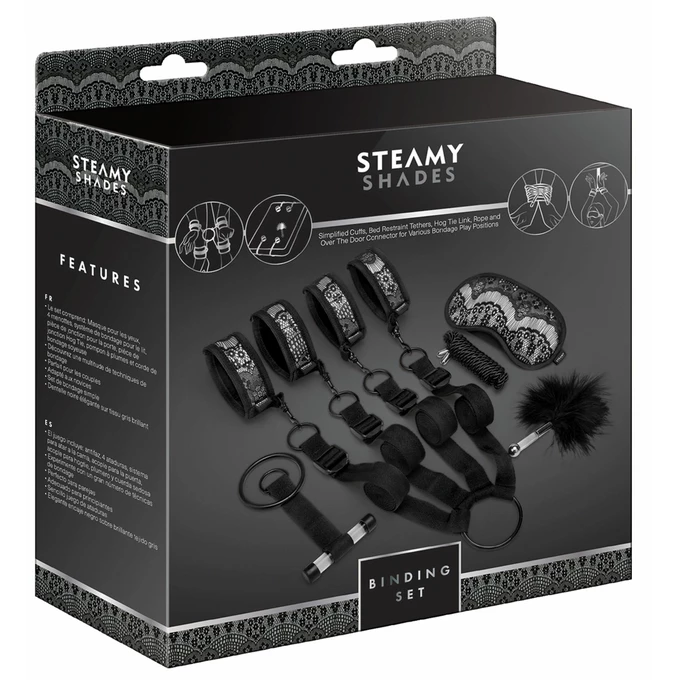 Steamy Shades binding set - Zestaw BDSM
