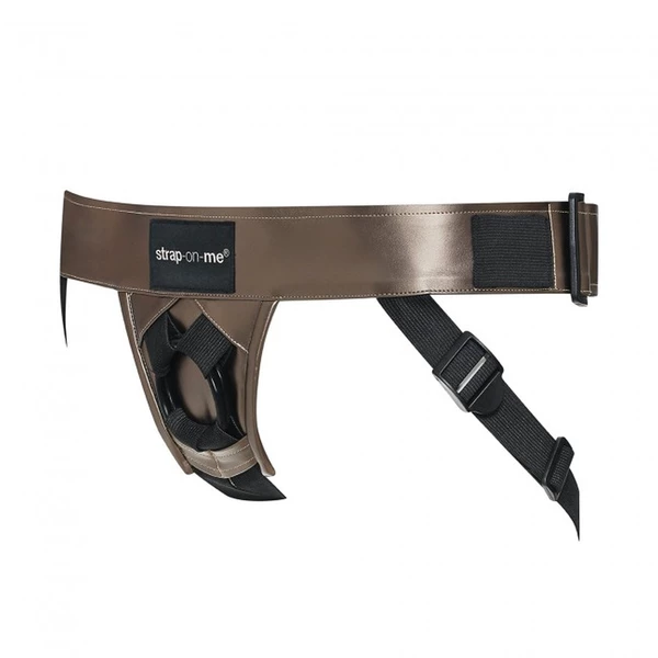 Strap-on-me leatherette harness curious - Pas do strap on