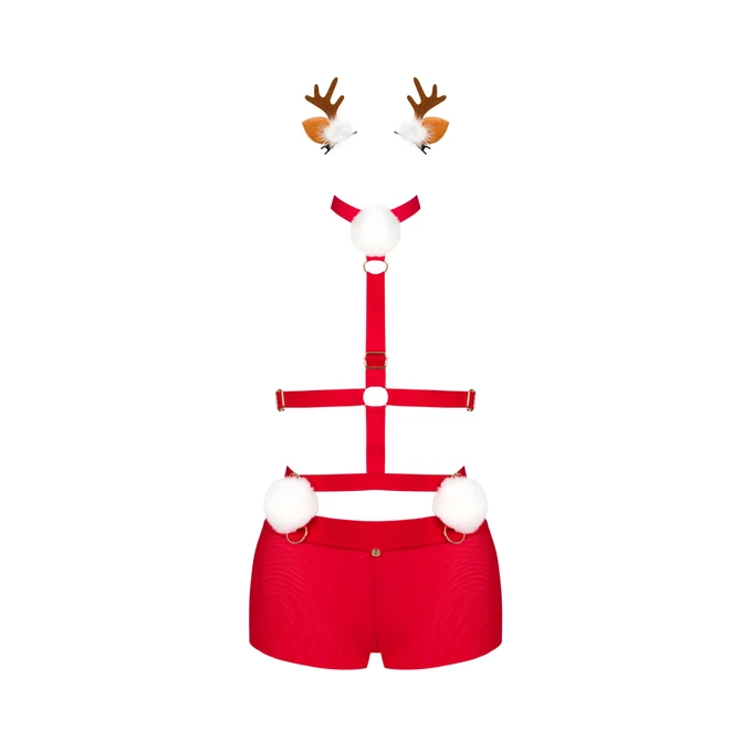 Obsessive ms reindy - Kostium świąteczny, Czerwony