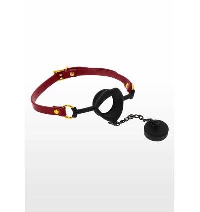 Taboom kinky gag with plug - Knebel bdsm z zatyczką