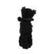 Taboom bondage rope 1.5 meter 7 mm - Bondážní lano, černé