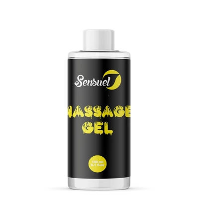Sensuel Massage Black Gel 150ml - Żel do masażu
