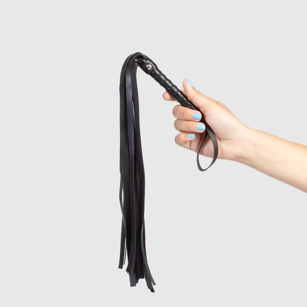 Secret Play black bondage whip bdsm - Bičík