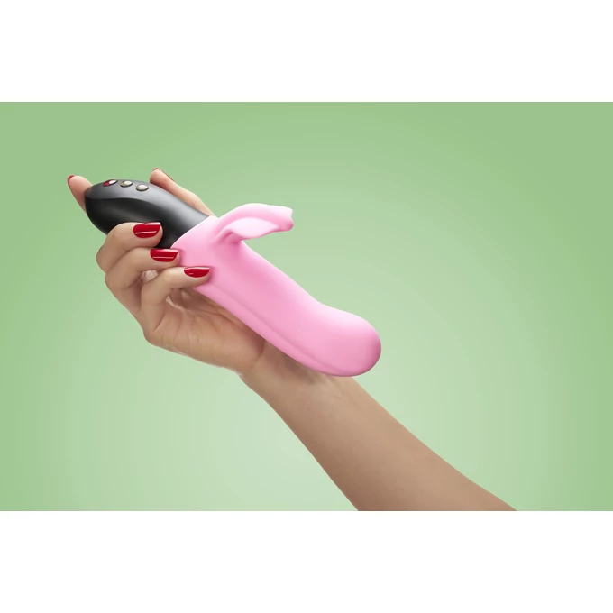 Fun Factory Bi Stronic Fusion - Wibrator króliczek z opcją pulsacji, Różowy