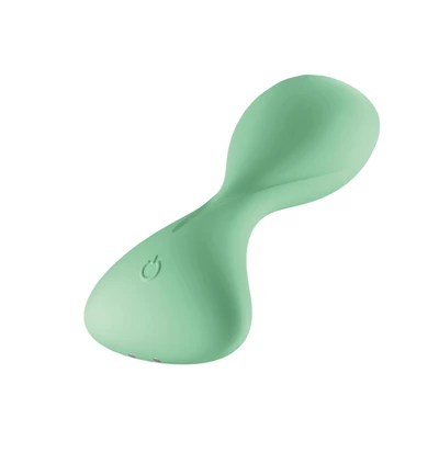 Satisfyer vibrator trendsetter connect app (light green) - Wibrujący korek analny, Zielony