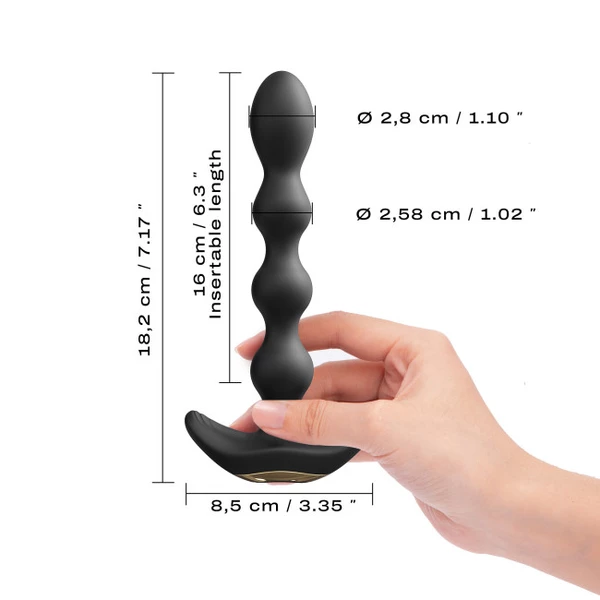 Marc Dorcel Flexi Balls - vibrační anální korálky