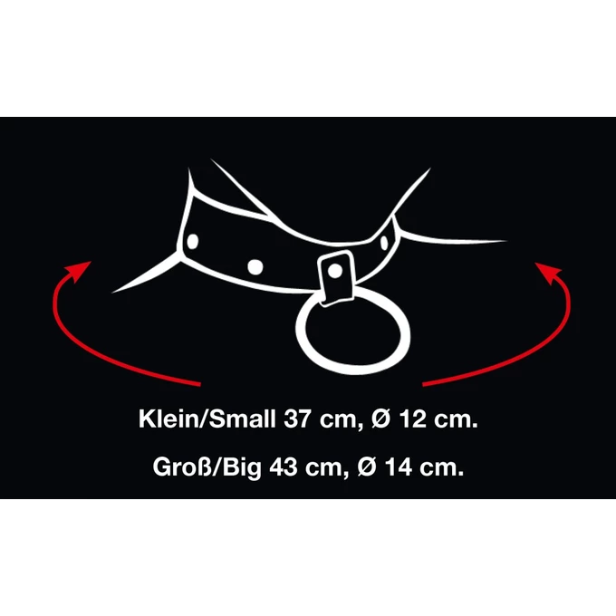 Bad Kitty Metal Collar 14 Cm - Metalowa obroża BDSM
