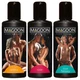 Magoon set of 3 massage oils 100 ml - Zestaw 3 olejków do masażu