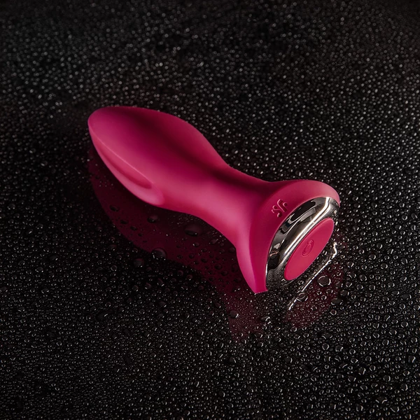Satisfyer rotator plug 2 connect app (violet) - Vibrační anální kolík s možností rotace, fialový