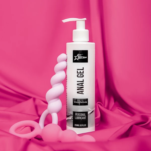 Sexy Star Anal Gel 250ml  - anální lubrikant na vodní bázi
