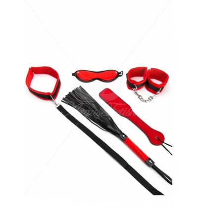 Argus red bondage set - Zestaw BDSM