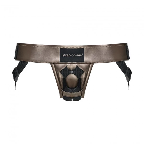 Strap-on-me leatherette harness curious - Pas do strap on