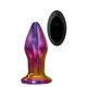 Dream Toys glamour glass remote vibe plug - Vibrační anální kolík na dálkové ovládání