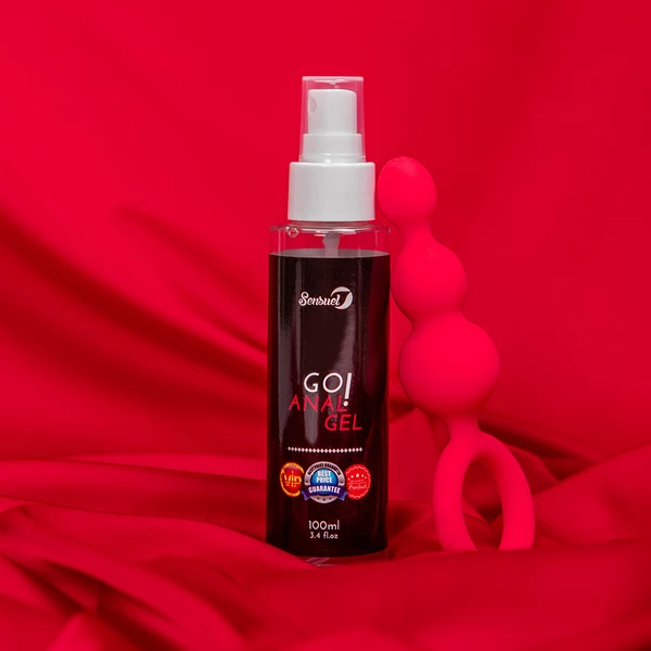 Sensuel Go! Anal Gel 100ml  - hustý anální lubrikant