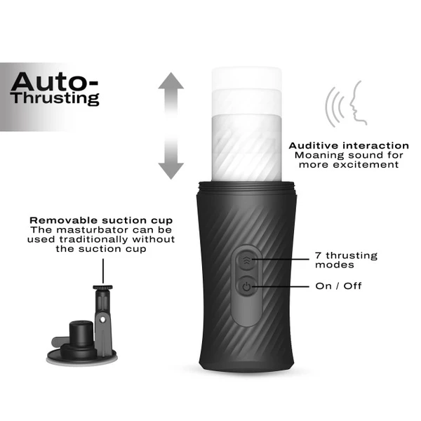 Marc Dorcel Thrust Blow- Automatický masturbátor s přísavkou