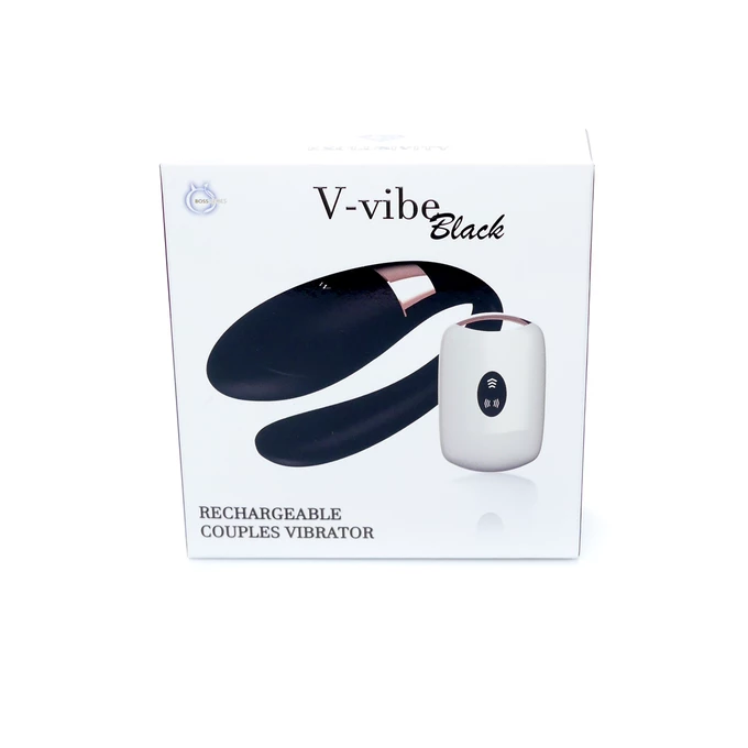 Boss Series V Vibe Black 7 - Wibrator dla par