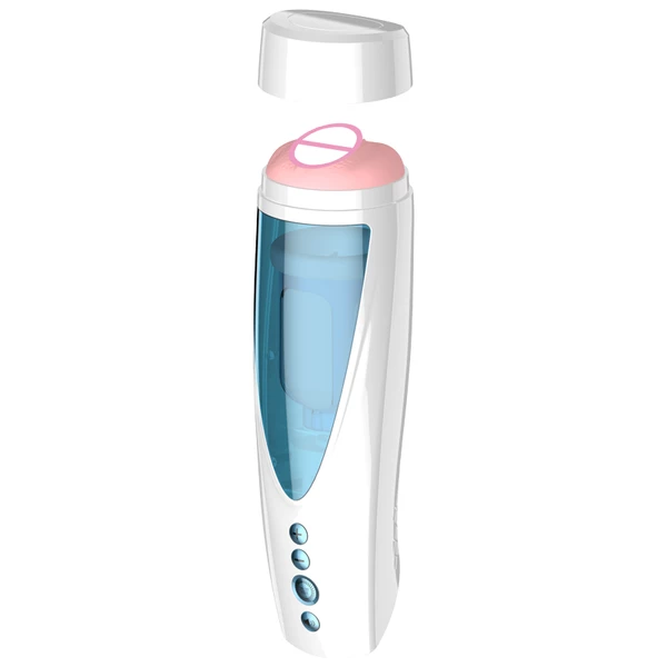 Boss Series Masturbation Usb 10T - Masturbator wibrujący z ruchem pulsacyjnym
