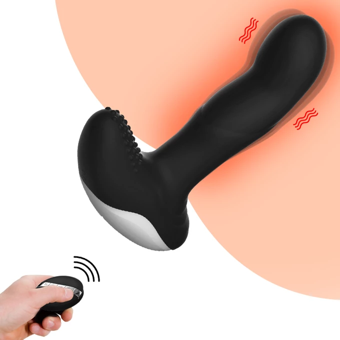 Boss Series Silicone Massager 7 PH - Wibrujący masażer prostaty na pilota