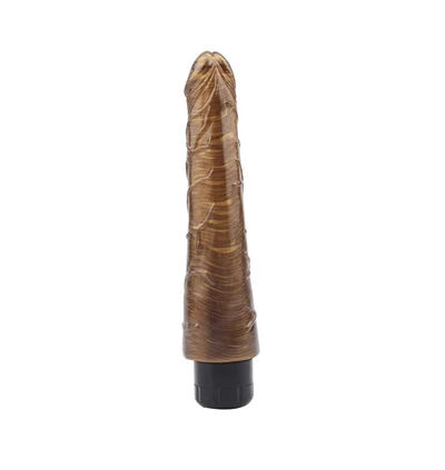DarkMuscle johnny boner gold - Dildo wibrujące, Złoty