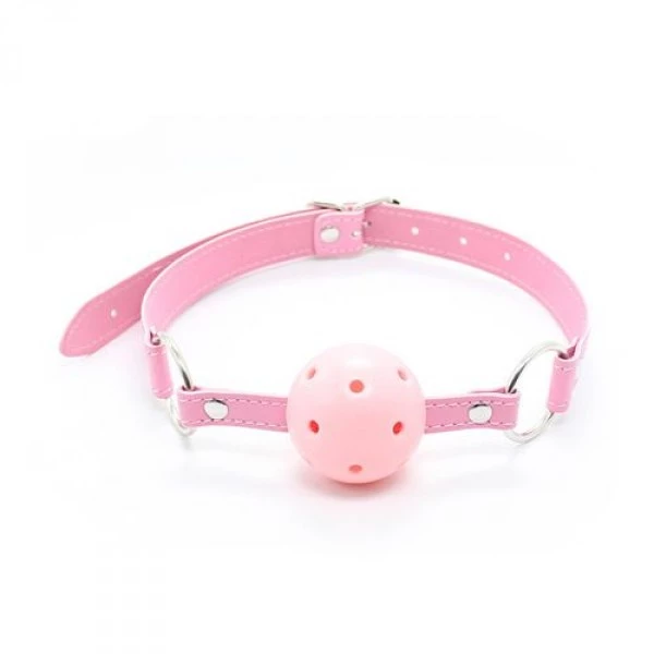 Toyz4Lovers knebel breathable ball gag (rosa) - Knebel z kulką