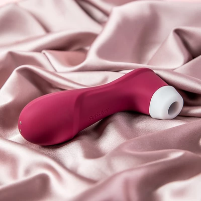 Satisfyer Pro 2 Generation 3 - ultrazvukový vibrátor na klitoris + vibrace + mobilní aplikace, červený