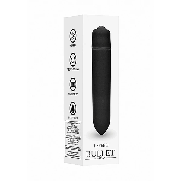 Be Good Tonight Speed Bullet Black - Miniwibrator