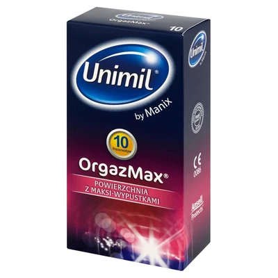 Unimil uniiml box 10 orgazmax - Prezerwatywy 10 szt