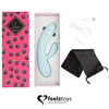 FeelzToys lea rabbit vibrator blueberry - Wibrator króliczek