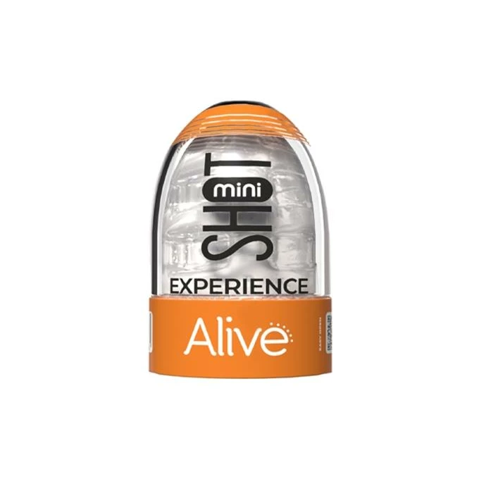 Alive Mini Masturbator (Transparent) - Masturbator klasyczny