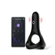 Magic Motion rise smart wearable cockring black - Vibrační erekční kroužek ovládaný aplikací, černý