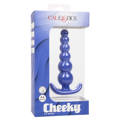 CalExotics Cheeky X 6 Beads Purple - Koraliki analne