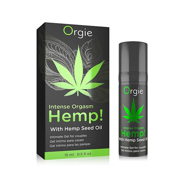 Orgie hemp! - intense orgasm - 15 ml - Żel wzmacniający doznania
