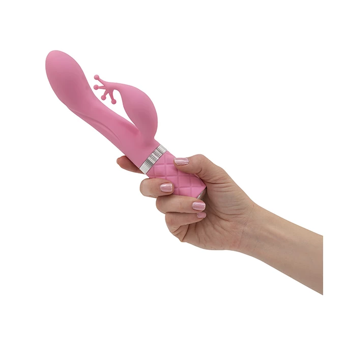 Pillow Talk kinky rabbit &amp; g-spot vibrator pink - Wibrator króliczek