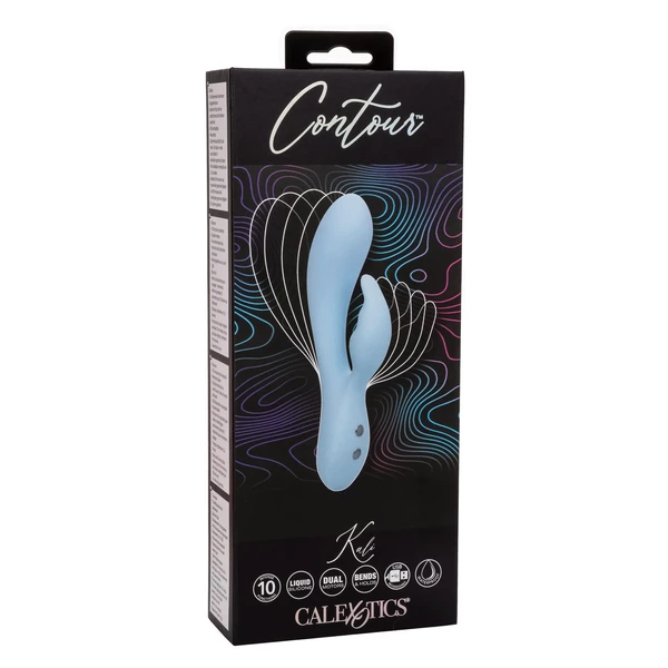 CalExotics Contour Kali Blue - Wibrator króliczek