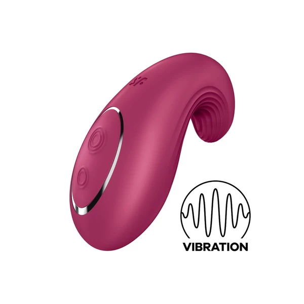 Satisfyer dipping delight berry - Wibrator łechtaczkowy, Różowy