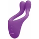 BeauMents doppio purple - Multifunkční vibrátor pro páry, fialový