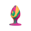 CalExotics Cheeky Large Tie Dye Plug Multicolor - Korek analny